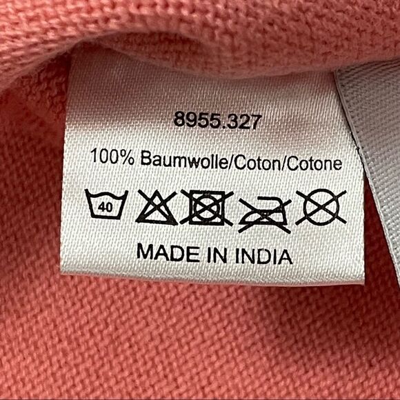 NWT Smile Brand Coral Baby Girl Button Up Sweater With Embroidery 12 months - Picture 5 of 10